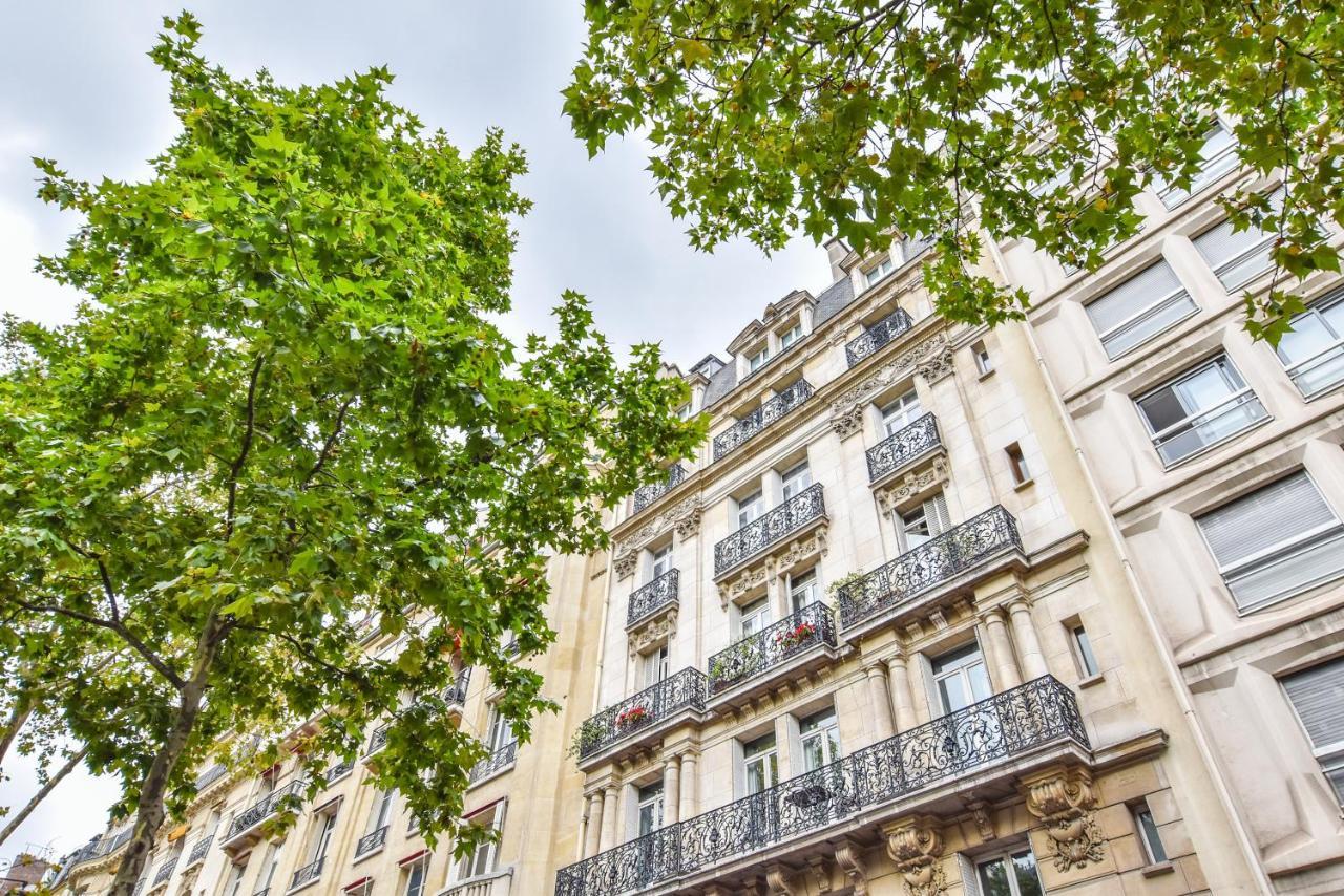 Ferienwohnung Charming 1Br-4P - Eiffel Tower - Trocadero Paris Exterior foto