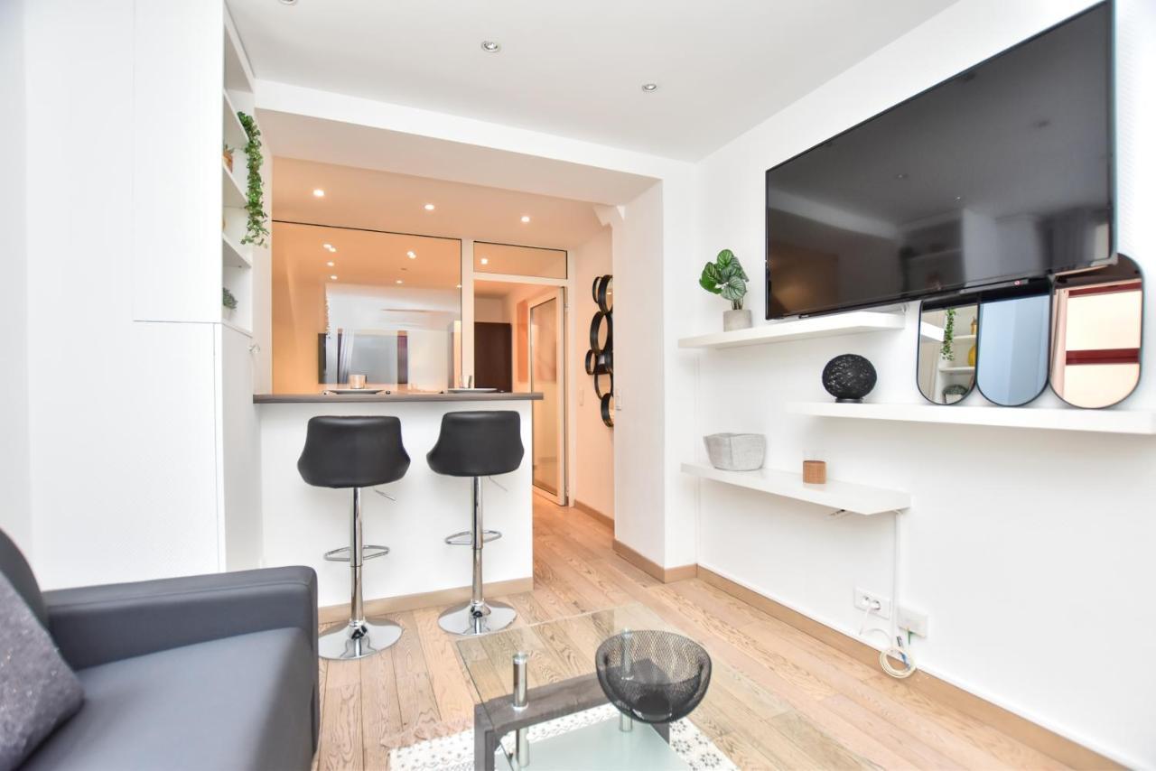 Ferienwohnung Charming 1Br-4P - Eiffel Tower - Trocadero Paris Exterior foto