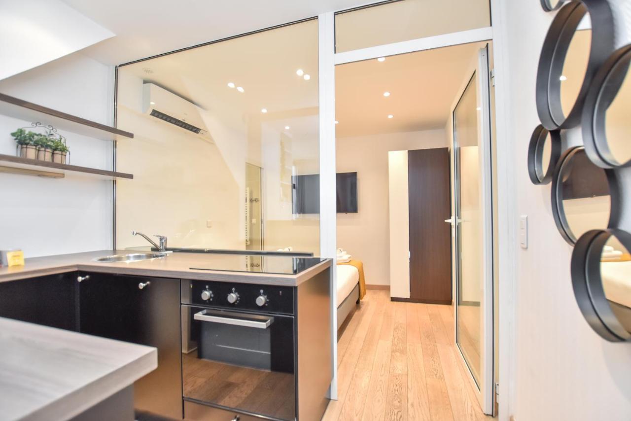 Ferienwohnung Charming 1Br-4P - Eiffel Tower - Trocadero Paris Exterior foto